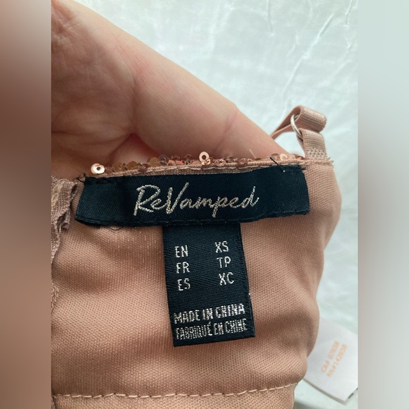 Revamped La Nuit Rose Gold Spaghetti Strap Bustier with Zipper! 3 XS, 2 S, 2 M! - Picture 10 of 13